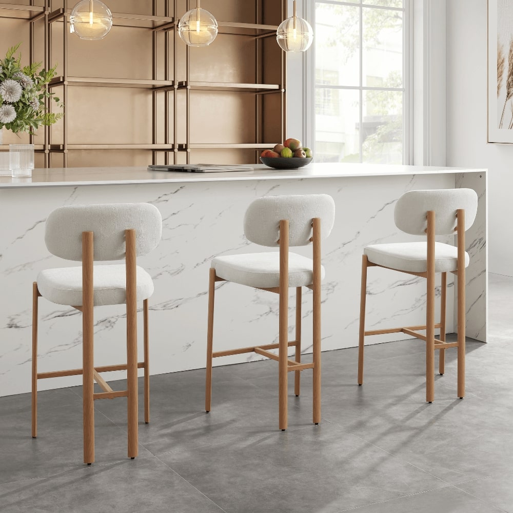 Barstool With Natural Oak